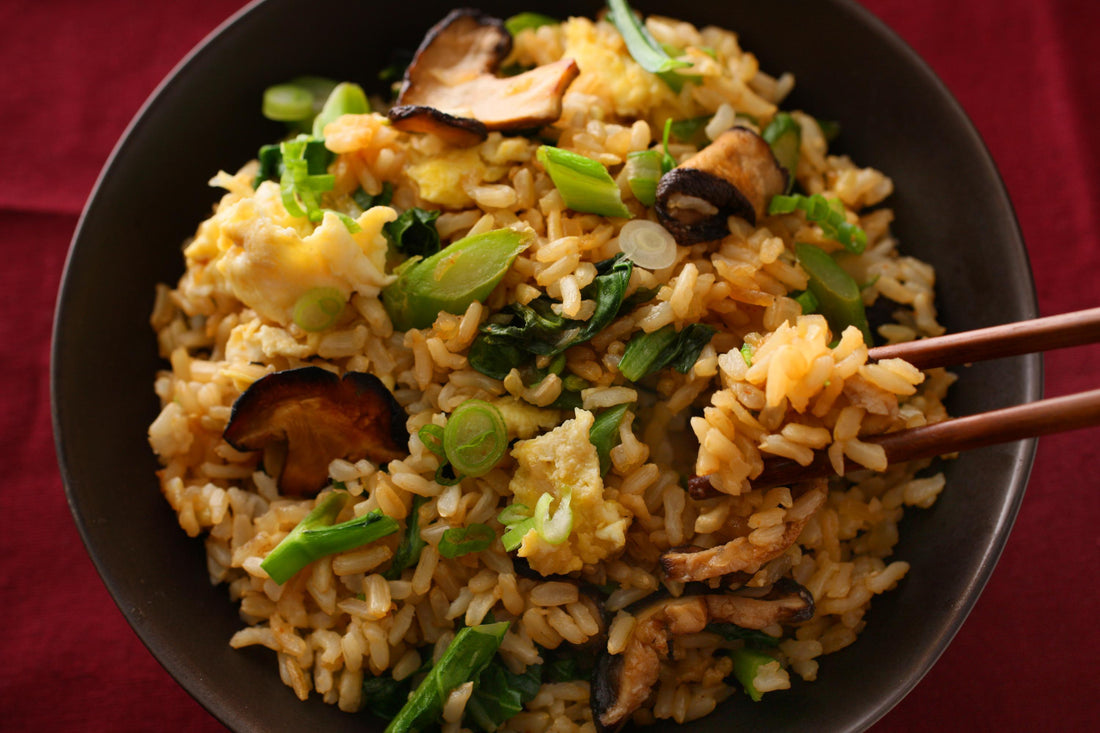 Rice with Broccoli & Mushrooms - NutriWise