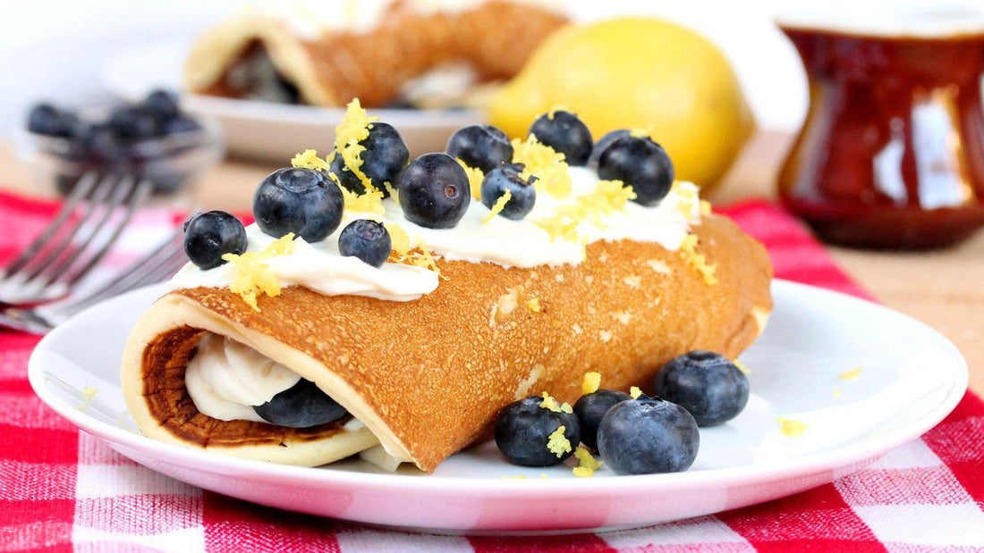 Lemon Blueberry Pancakes - NutriWise