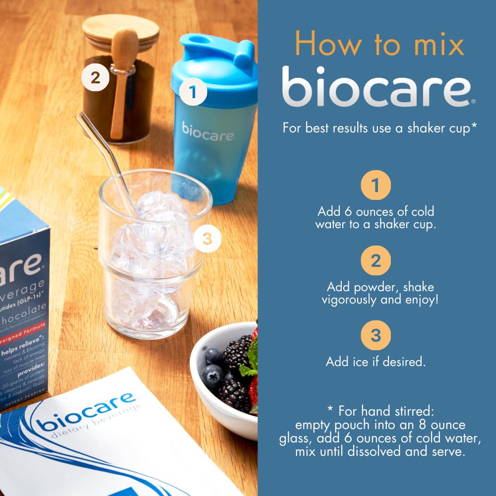 BioCare Mixed Fruit | GLP-1 Beverage | 20g Protein (14ct)