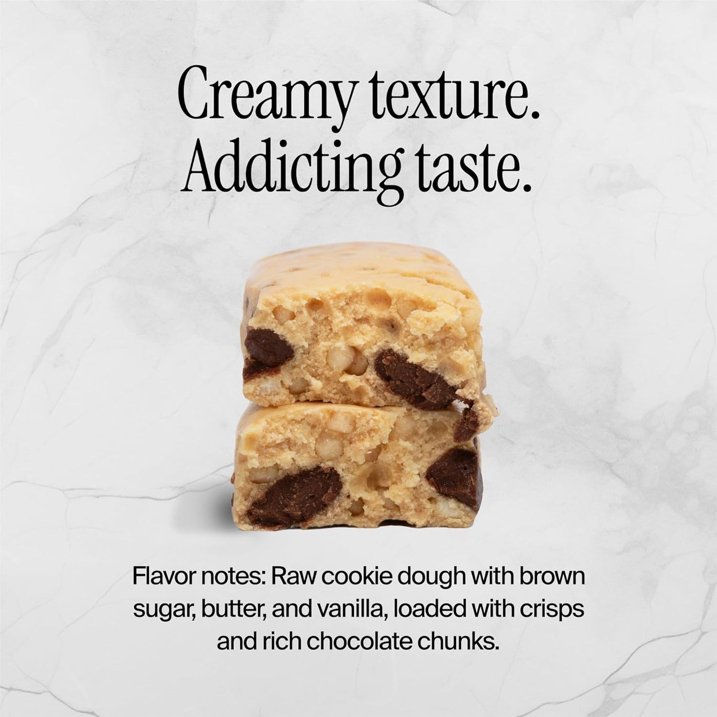 David Chocolate Chip Cookie Dough Bar - 28g Protein Bar (12ct)