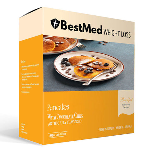 BestMed Protein Pancake, Chocolate Chip (7ct) - NutriWise