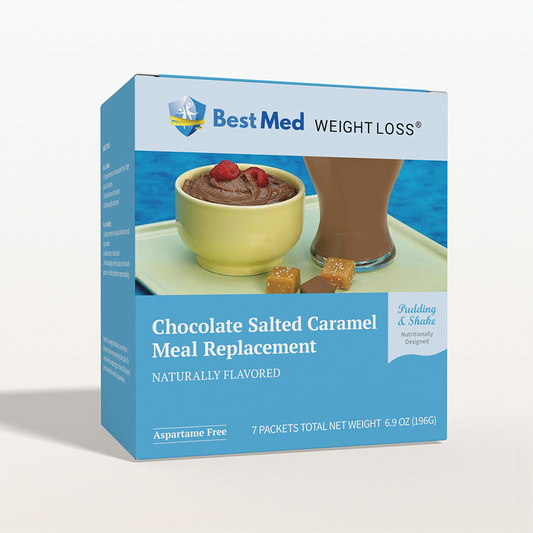BestMed High-Protein Pudding & Shake, Aspartame Free, Chocolate Salted Caramel