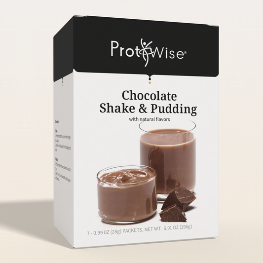 ProtiWise High-Protein Chocolate Shake or Pudding (7/Box)