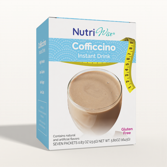 NutriWise Cofficcino Instant High-Protein Drink  (7/Box)