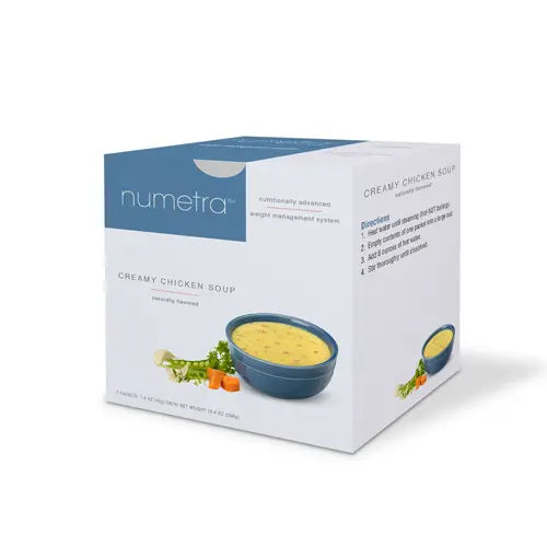 Numetra Creamy Chicken | Soup | 20g Protein (7ct)