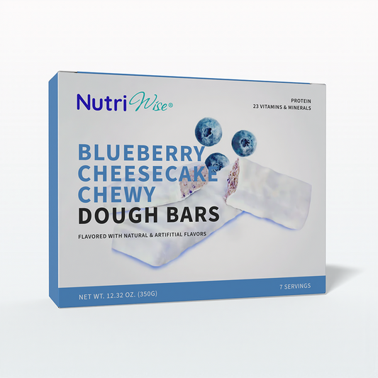 NutriWise Blueberry Cheesecake Chewy Dough High-Protein Bars (7ct)