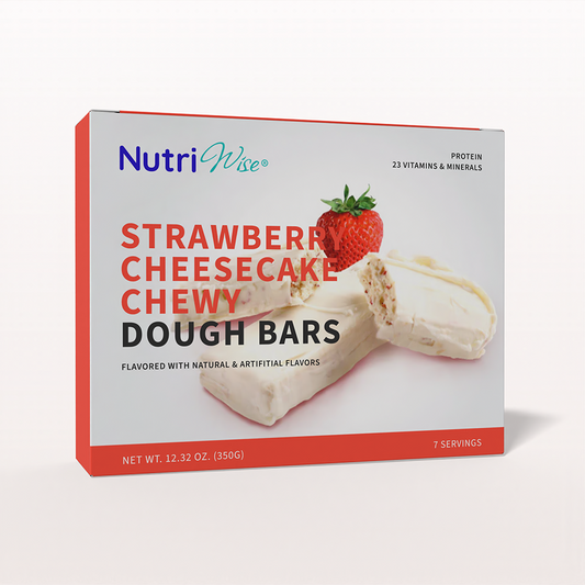Nutriwise Strawberry Cheesecake Chewy Dough High-Protein Bars (7ct)