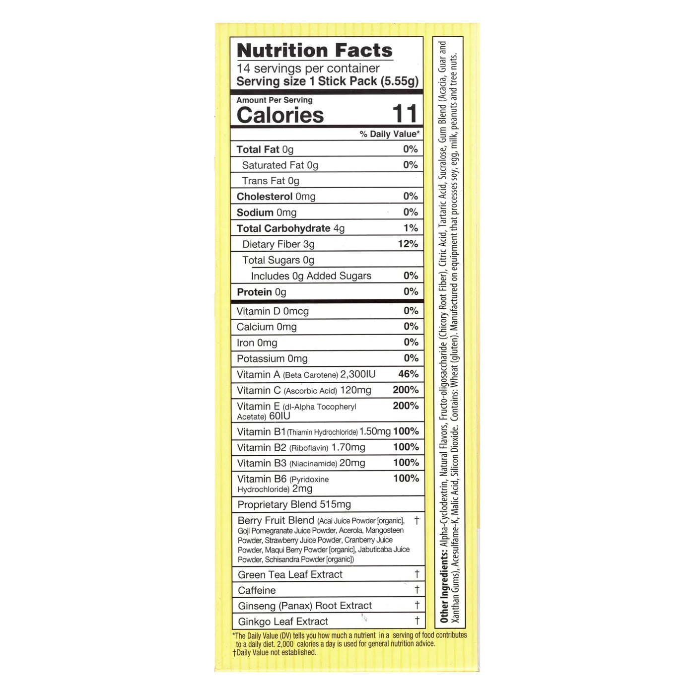 NutriWise Meta Booster Thermogenic Antioxidant Drink | Orange (14/box)