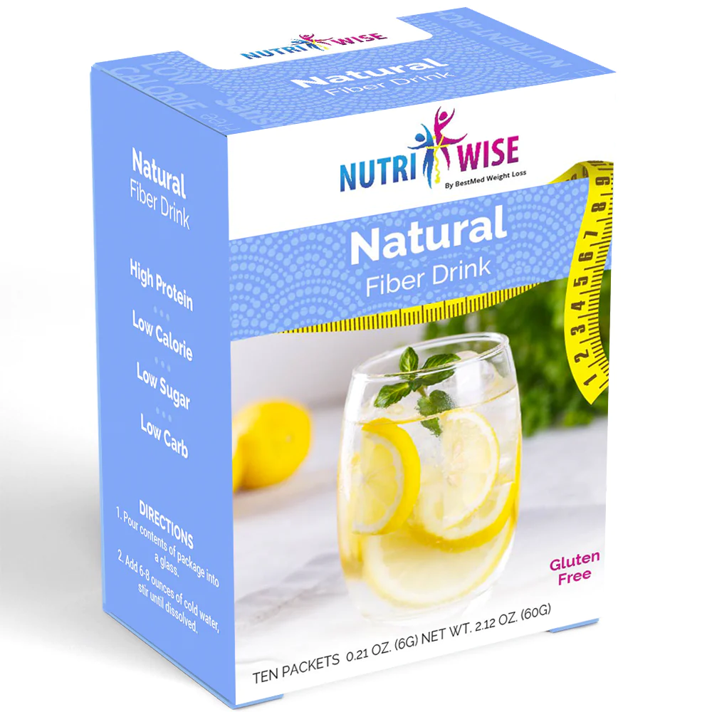 NutriWise Natural Fiber Mix Unflavored (10/Box)
