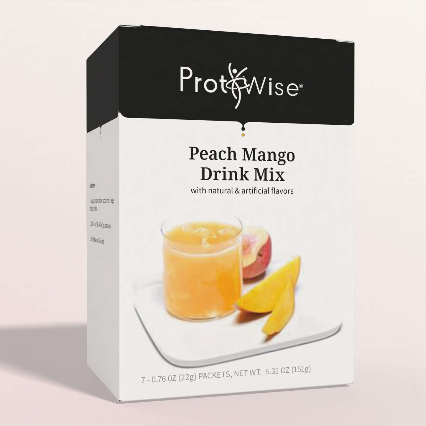 ProtiWise Peach Mango | High-Protein Fruit Drink (7/Box)