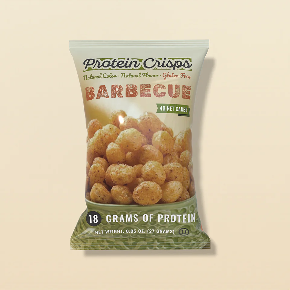 NutriWise Barbecue High-Protein Crisps (7 bags)