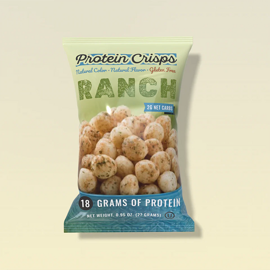 NutriWise Ranch Crisps, High-Protein, Low-Carb Snack (7 Bags)