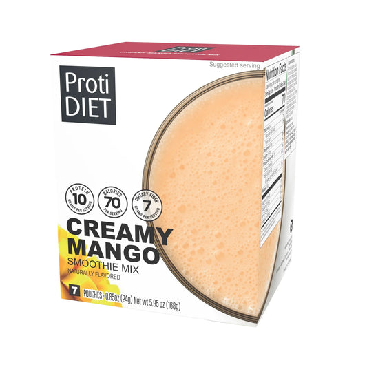 ProtiDIET High Protein Creamy Mango Smoothie Mix (7ct)