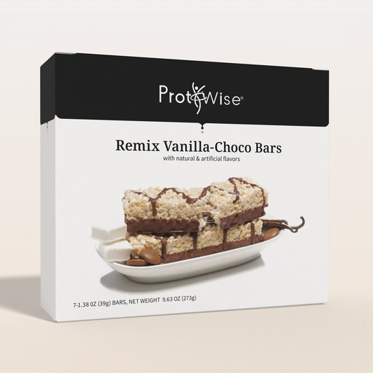 ProtiWise Remix Vanilla-Choco Protein Bars (7/Box)