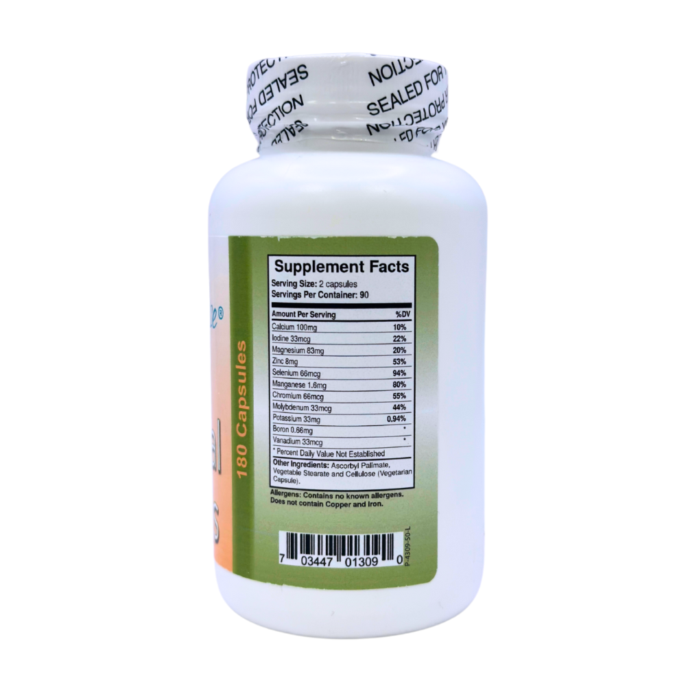 NutriWise Essential Minerals | Daily Wellness Supplements (90ct)