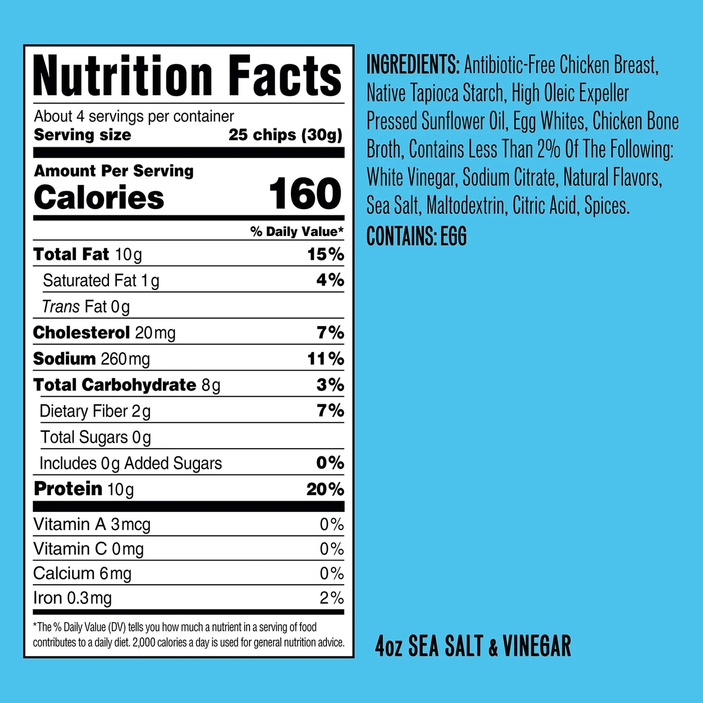Wilde - Sea Salt & Vinegar Chips 1ct