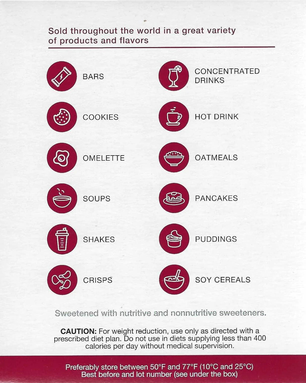 ProtiDIET Berries & Cream Protein Shake Mix (7ct)