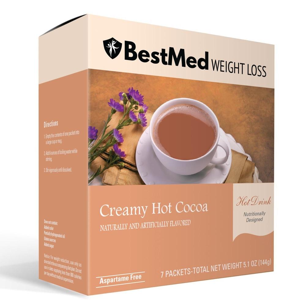BestMed Creamy Hot Cocoa | Diet Hot Chocolate (7ct) – NutriWise
