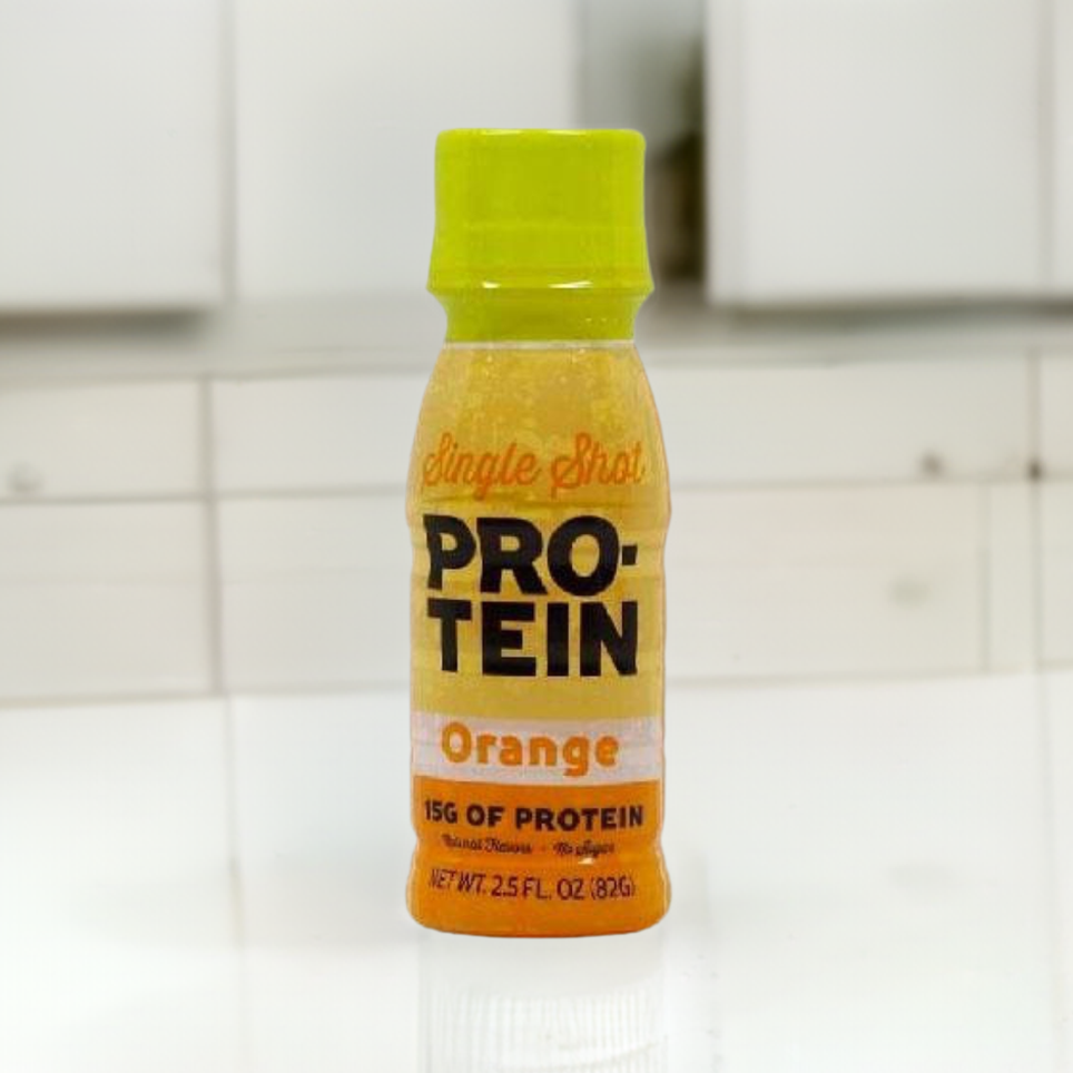 NutriWise - Single Protein Shot Orange (4-Pack Bottles)