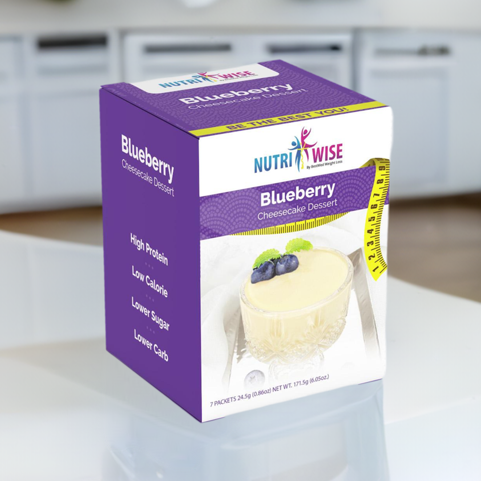 NutriWise Blueberry Cheesecake Dessert (7/Box)