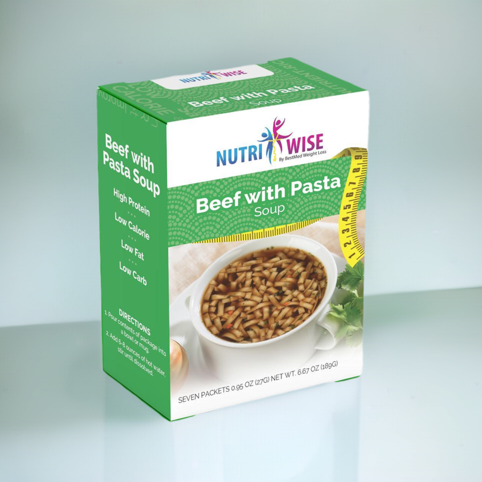 NutriWise Beef with Pasta Soup (7/Box)