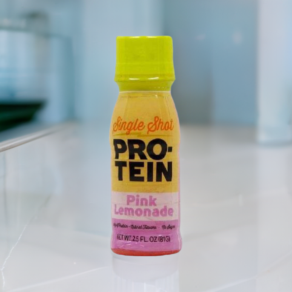 NutriWise Single Protein Shot Pink Lemonade (4-Pack Bottles)
