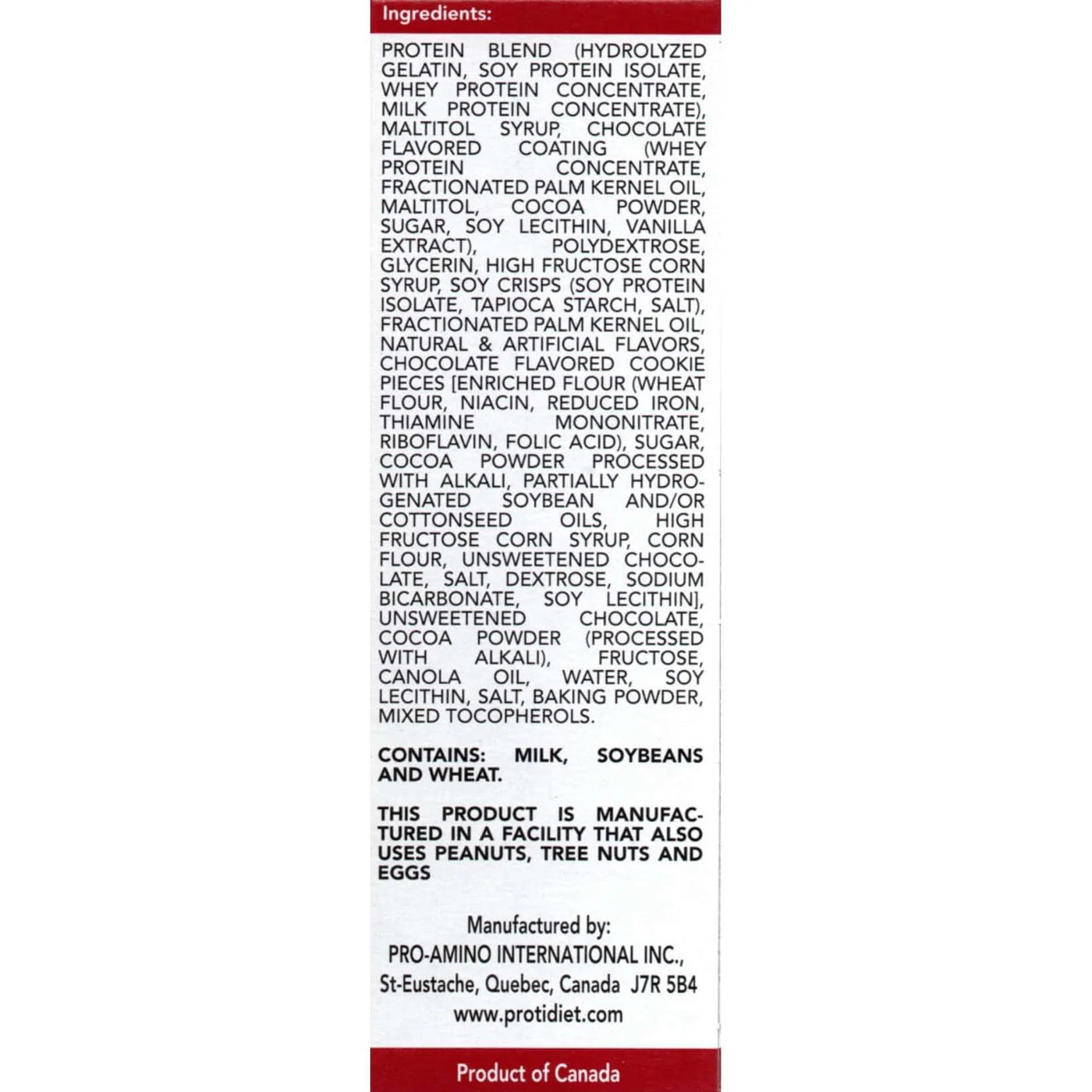 ProtiDIET Cookies & Cream Bar (7ct)