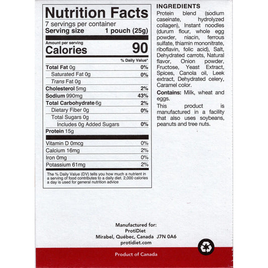 ProtiDIET Beef High-Protein Vegetable Soup (7ct)