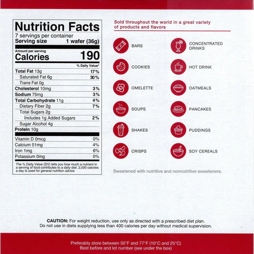 ProtiDIET  Weight Loss Bar -Peanut Protein Wafer (7ct)