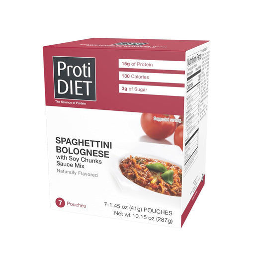ProtiDIET Spaghettini with Soy Chunks Sauce Mix (7ct)