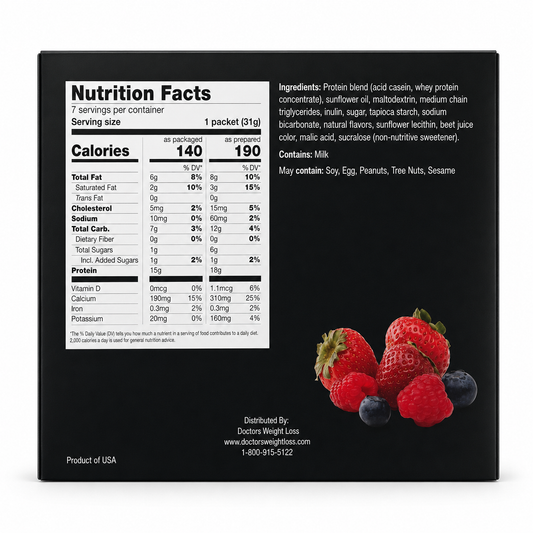 ProtiWise Fruity Hoops Breakfast Cereal (7ct)
