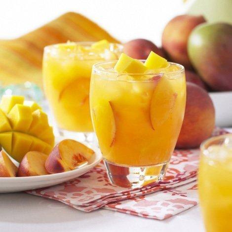 NutriWise - Peach Mango Fruit Drink (6-Pack Bottles) - NutriWise