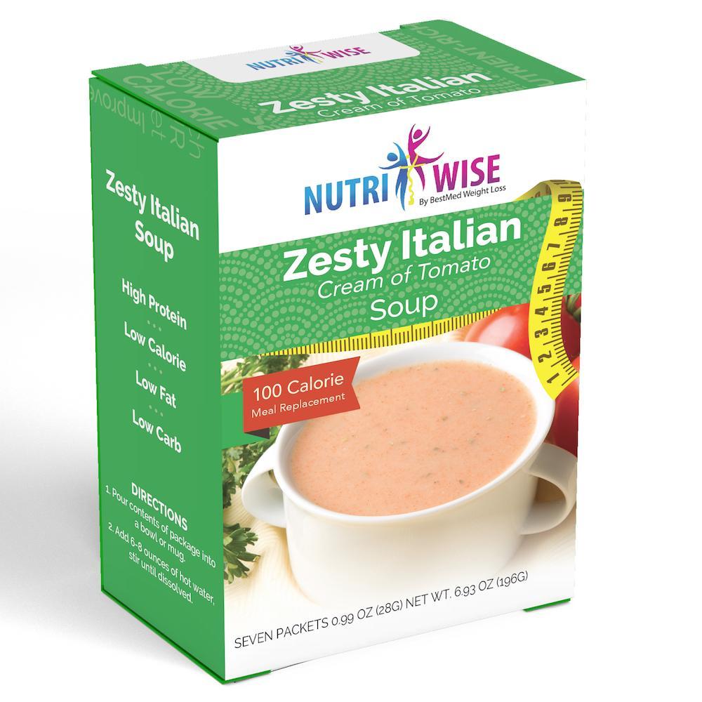 NutriWise - Zesty Italian Soup (7/Box) - NutriWise