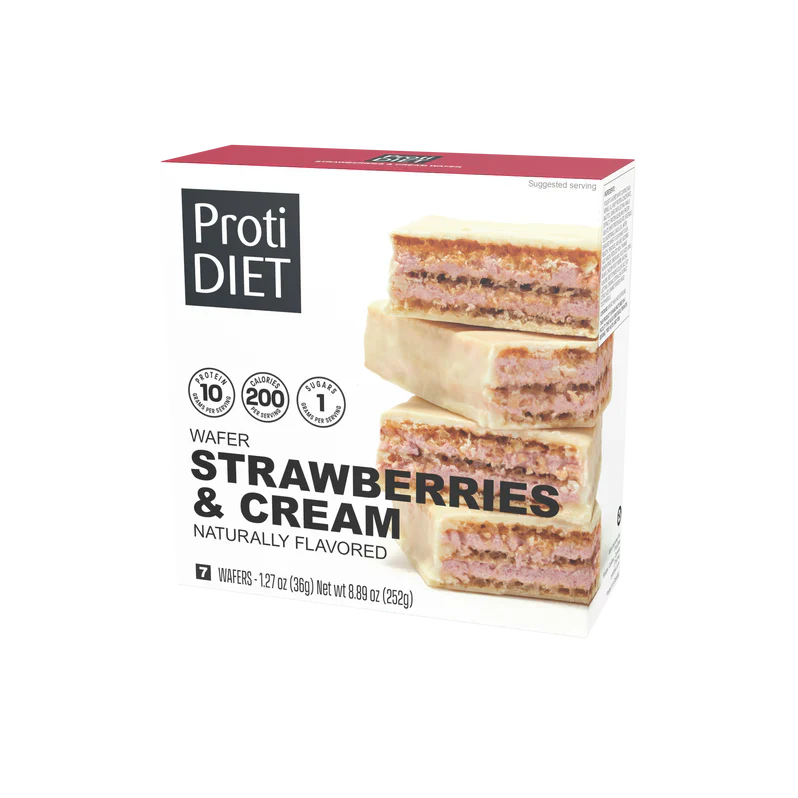 ProtiDIET Strawberries & Cream Wafers (7ct)