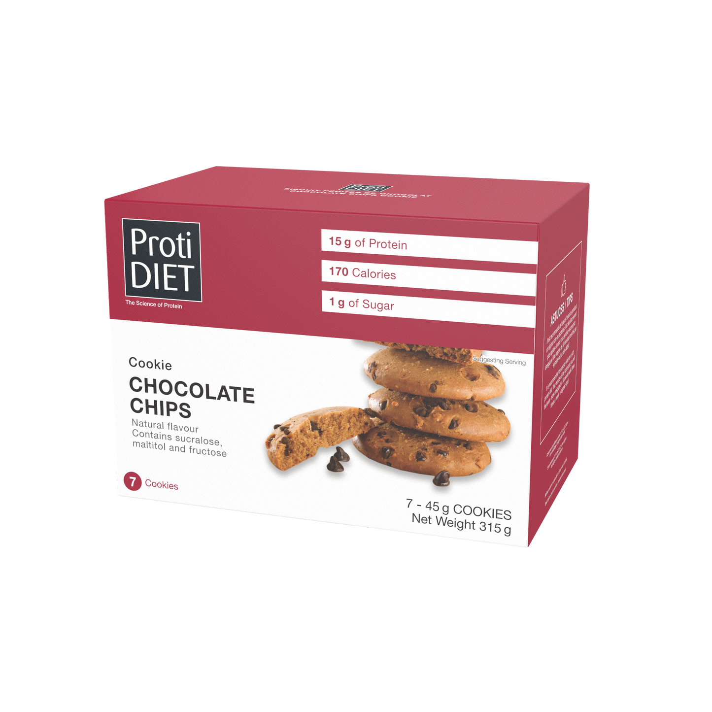 ProtiDIET Chocolate Chip Cookies (7ct)