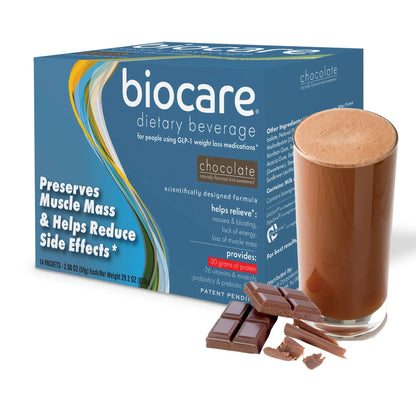 BioCare V2 Chocolate | GLP-1 Beverage | 30g Protein (14ct)