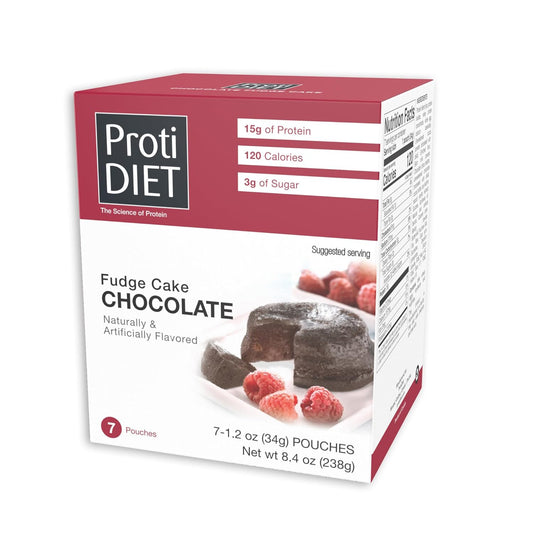 ProtiDIET Chocolate Fudge Cake 7ct