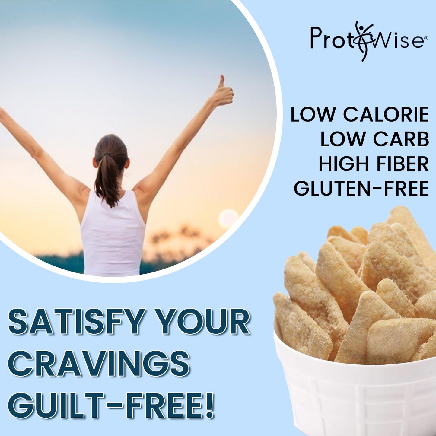 ProtiWise Ranch Chips | High-Protein & Fiber (1ct)
