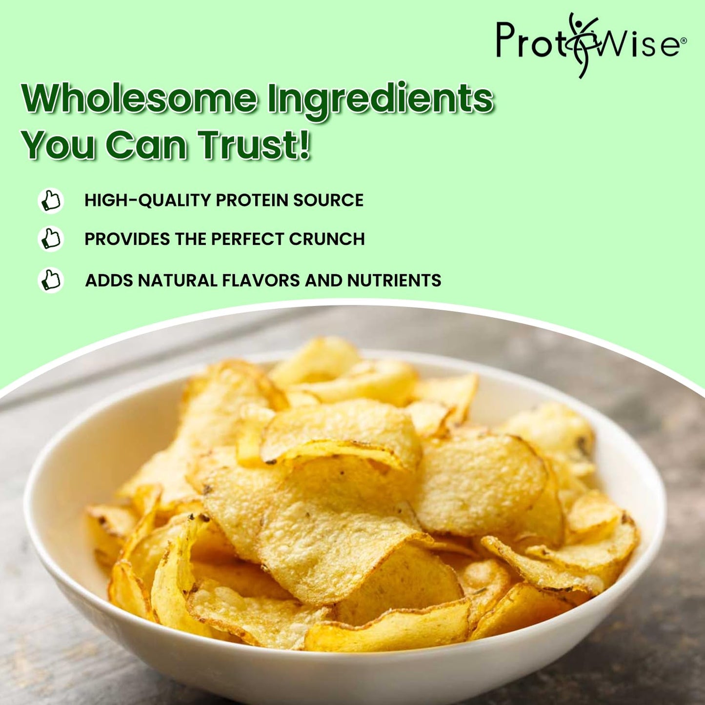 ProtiWise Dill Pickle Chips | High-Protein & Fiber (1ct)