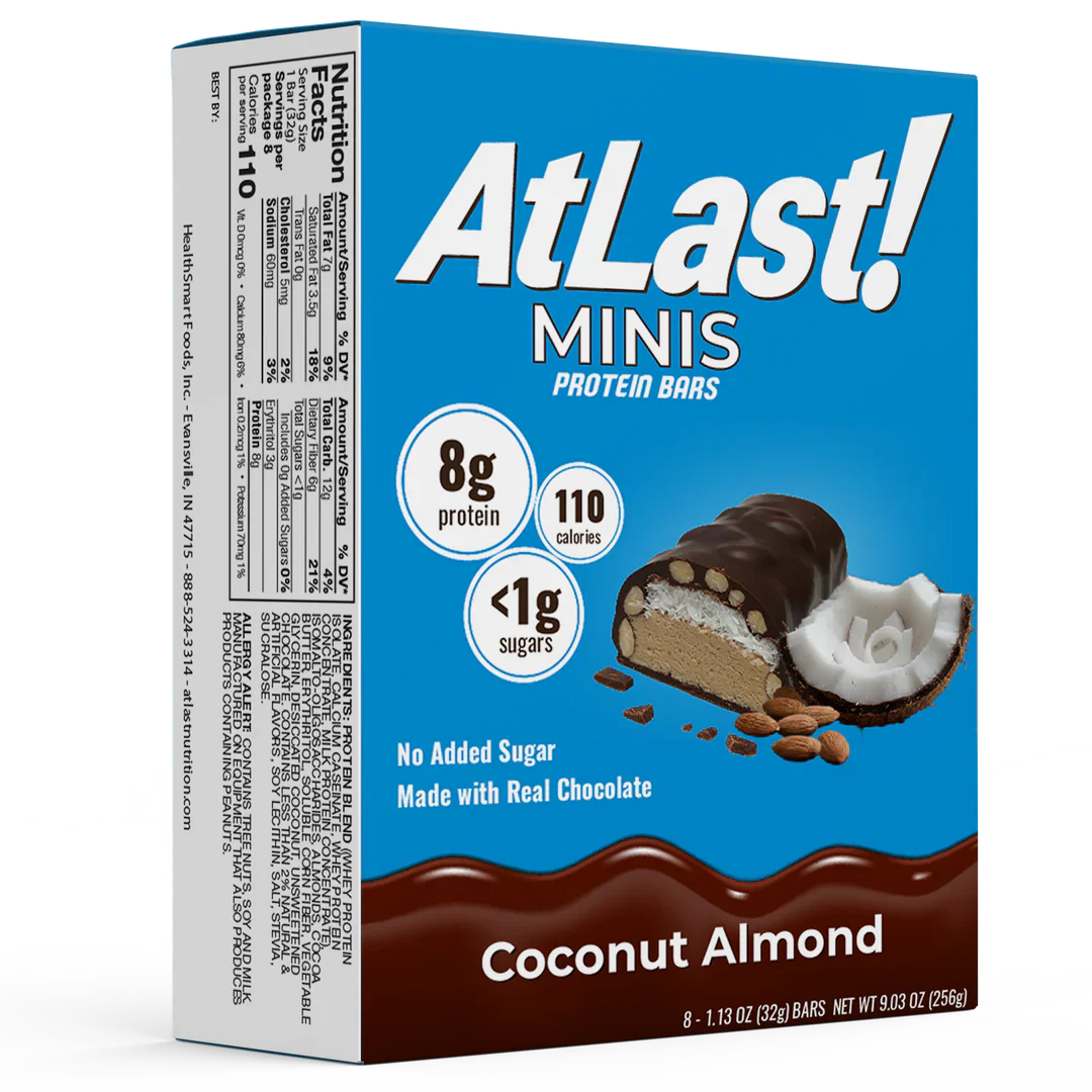 Atlast! MINIS Coconut Almond Protein Bars (8ct)