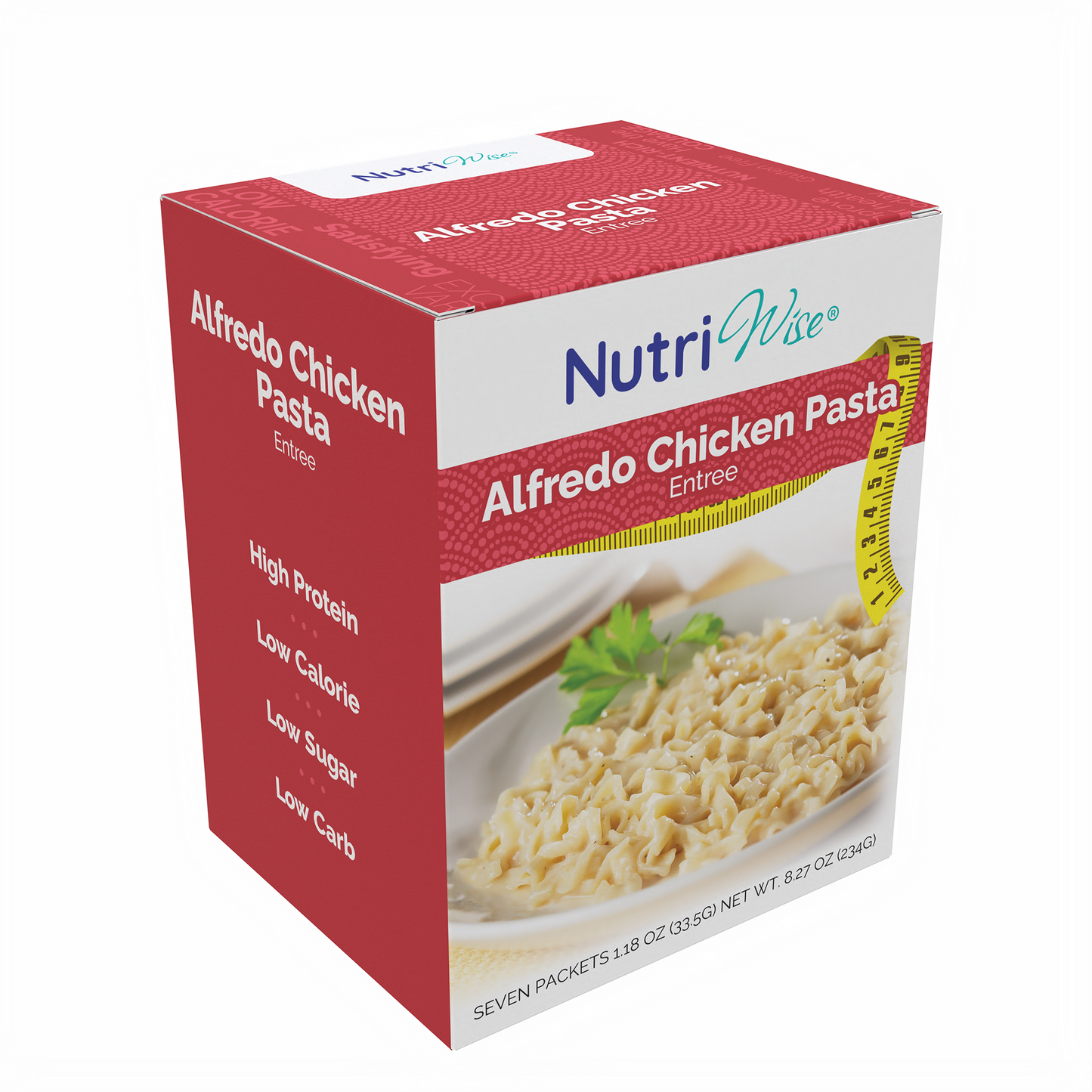 NutriWise Chicken Alfredo Pasta (7/Box)