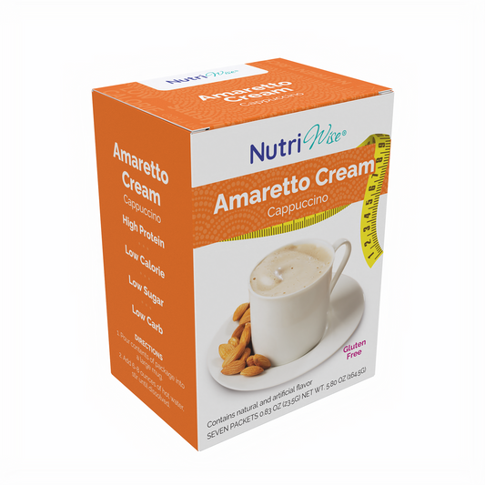 NutriWise Amaretto Cream Cappuccino (7/Box)