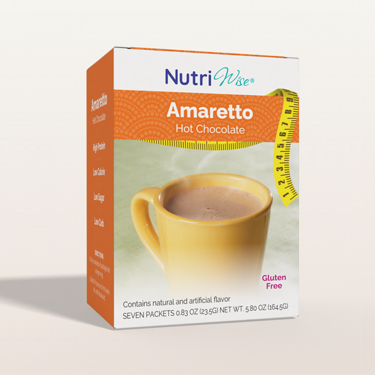 NutriWise Amaretto Hot Chocolate (7/Box)