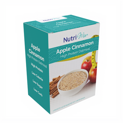 NutriWise Apples & Cinnamon Oatmeal (7/Box)