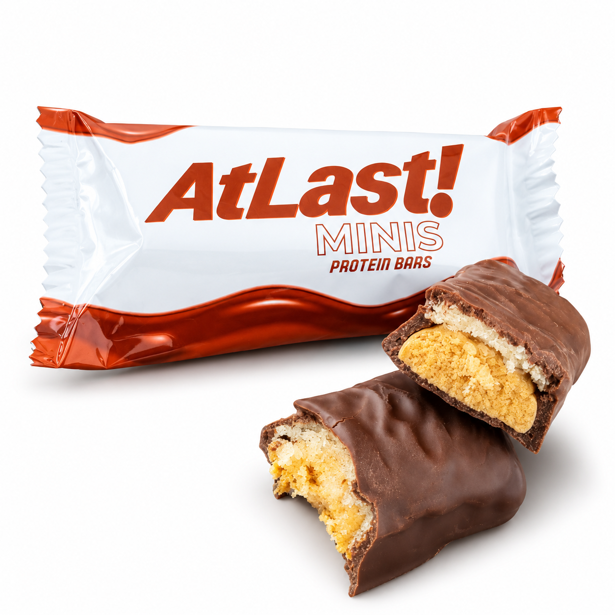 Atlast! MINIS Peanut Caramel Protein Bars (8ct)