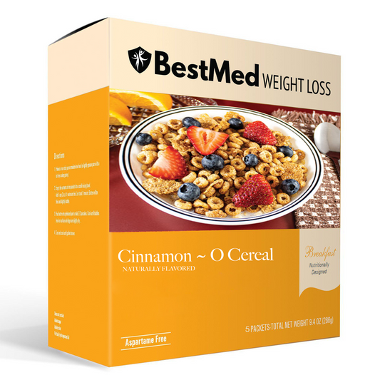 BestMed Protein Cereal, Cinnamon (5ct) - Doctors Weight Loss