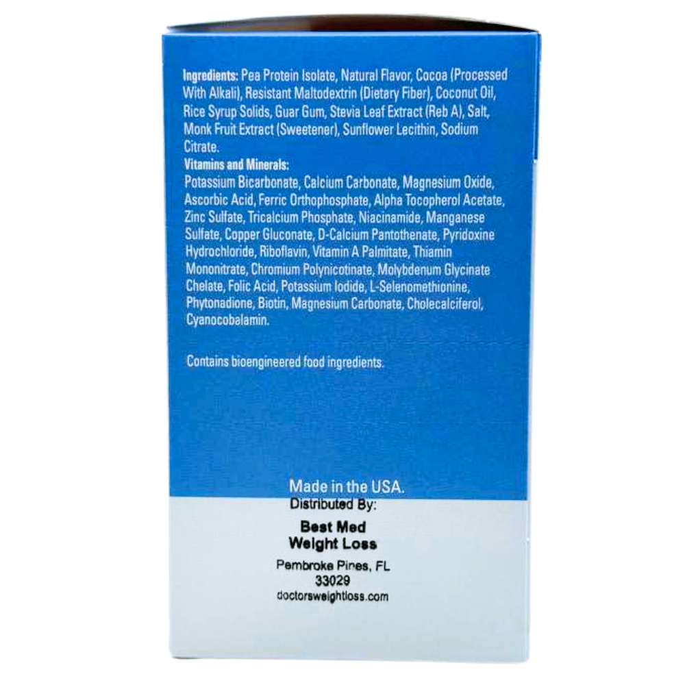 BestMed Chocolate Shake, High-Quality Pea Protein (7ct)
