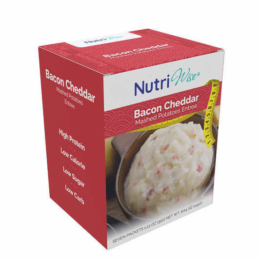 NutriWise Bacon Cheddar Mashed Potatoes (7/Box)