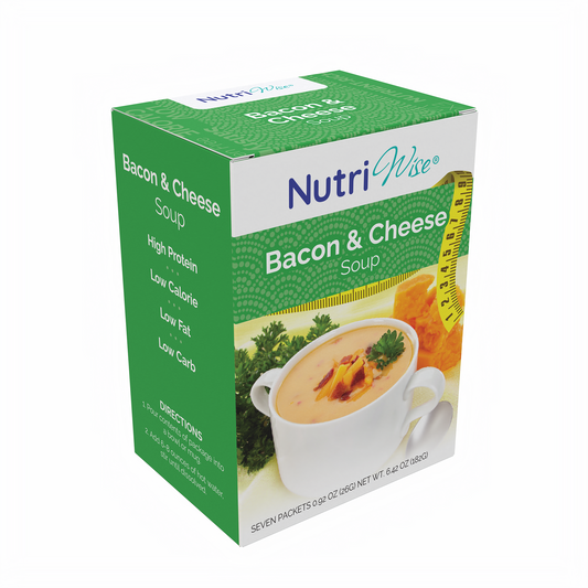 NutriWise Bacon & Cheese Soup (7/Box)