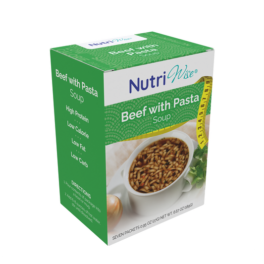 NutriWise Beef with Pasta Soup (7/Box)